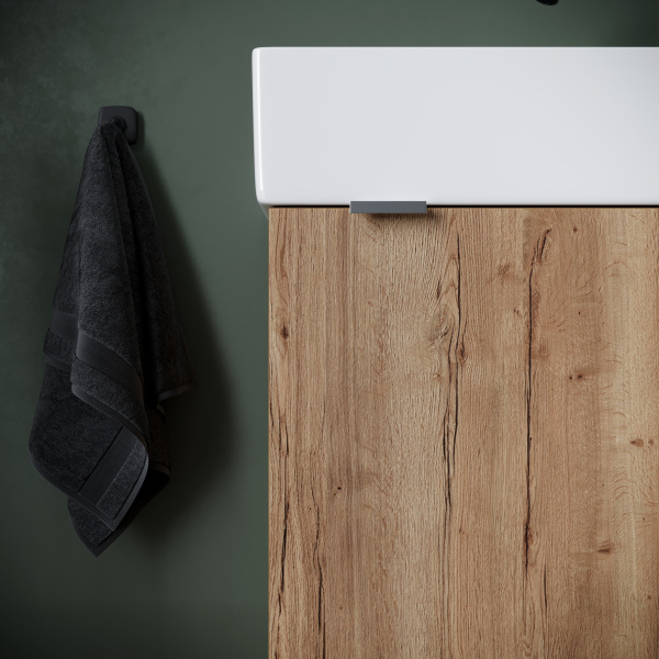 Тумба под раковину Sancos  Mini MN35EGR дуб галифакс натуральный